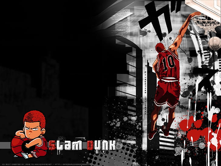 HD wallpaper: slam dunk basketball anime 1024x768 Sports Basketball HD Art  | Wallpaper Flare