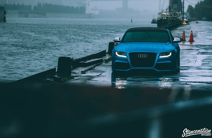 audi-s5, blue, cars, coupe, modified, reiger