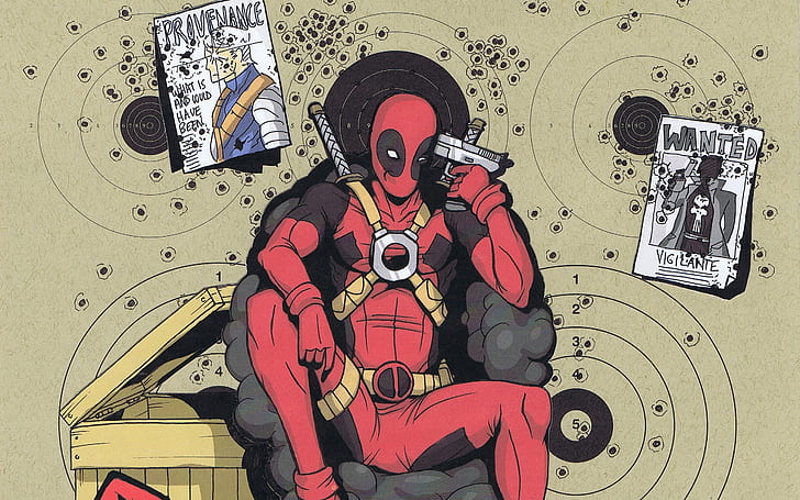 HD wallpaper: Deadpool Marvel HD, deadpool drawing, cartoon/comic |  Wallpaper Flare