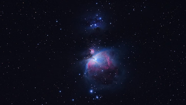 milky way photography of sky, nebula, Great Orion Nebula, space, HD wallpaper