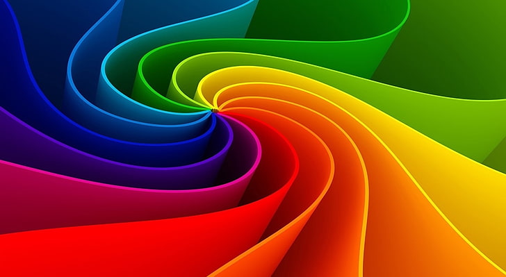 Rainbow - Raduga, Aero, Colorful, multi colored, choice, pattern, HD wallpaper