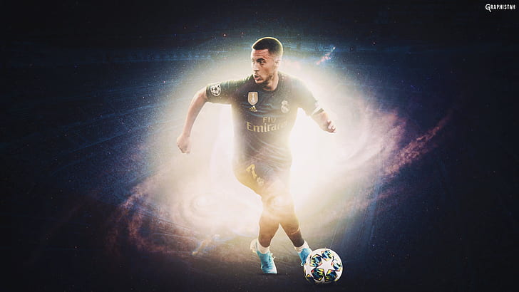 Soccer, Eden Hazard, Belgian, Real Madrid C.F.