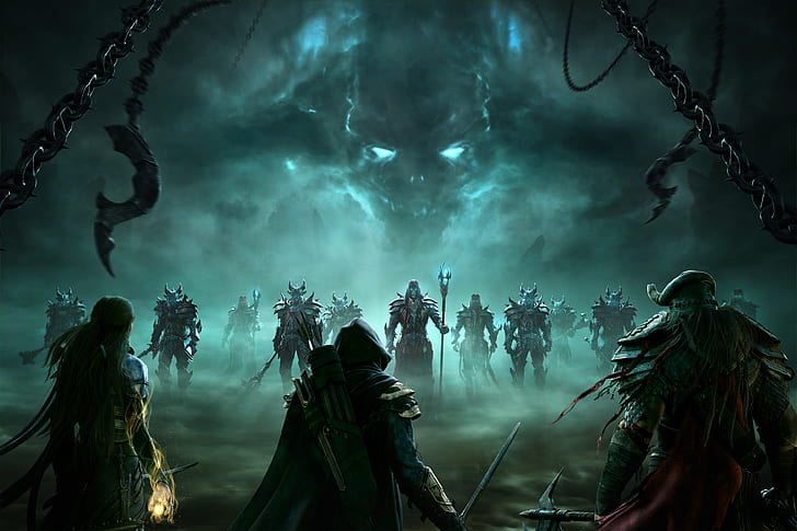 The Elder Scrolls Online, Daedra, Daedric Prince, Molag Bal, HD wallpaper