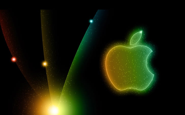 3d apple logo Apple Abstract Brand HD, apple brand logo, 3d and cg