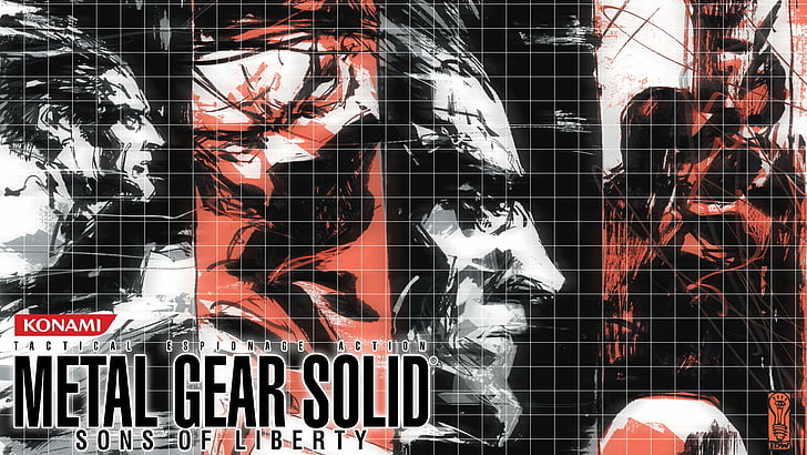 Metal Gear Solid, Metal Gear Solid 2: Sons of Liberty, HD wallpaper