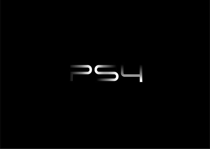 Logo, Ps4, Game Pad, Digital Art, Dark Background, HD wallpaper