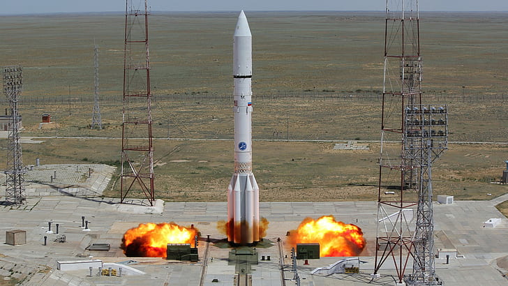 Roscosmos, Baikonur Cosmodrome, rocket