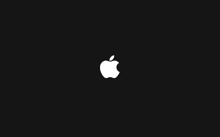 Apple Inc., minimalism, logo, HD wallpaper