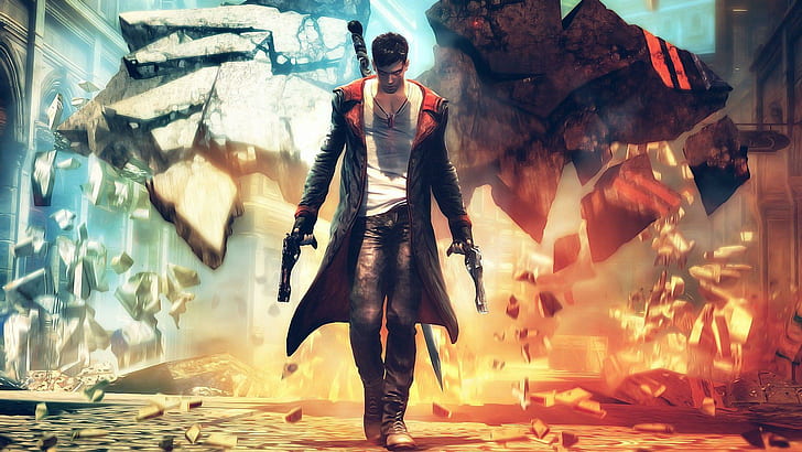 HD wallpaper: Dante - DmC - Devil May Cry, devil may cry game, anime,  1920x1080 | Wallpaper Flare