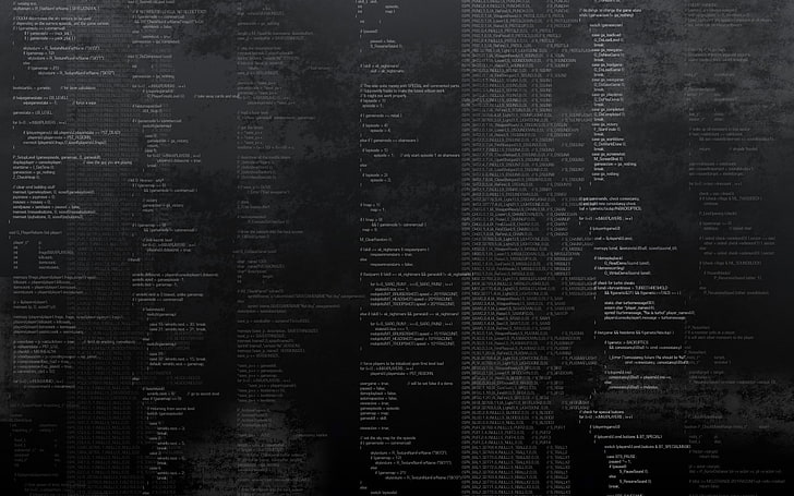 programming, Doom (game), code, HD wallpaper