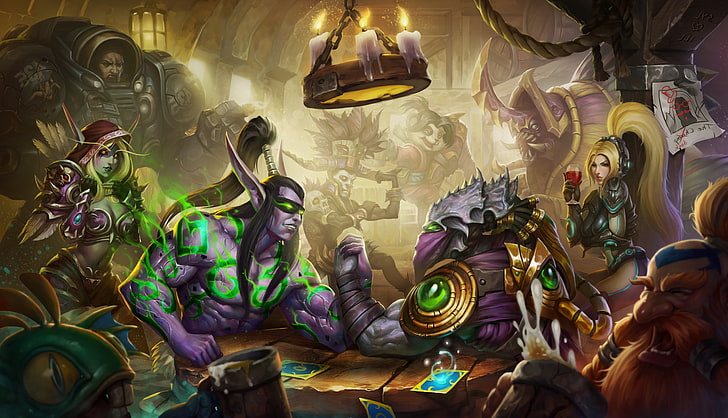 Blizzard Entertainment, contests, Hearthstone: Heroes Of Warcraft, HD wallpaper