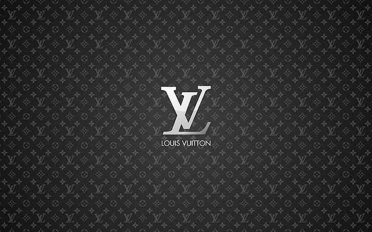 Louis Vuitton, logo, brand, background