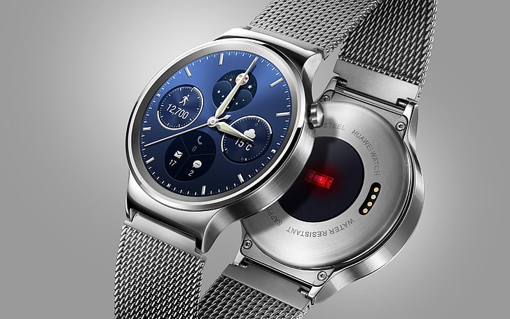 Huawei Smart Watch 2022 Tech Wallpaper, wristwatch, metal, studio shot HD wallpaper