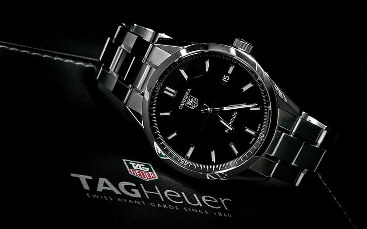 watch, luxury watches, TAG Heuer, HD wallpaper