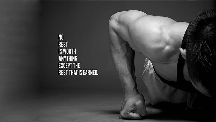 Earned Rest HD, no rest is worth anything except the rest that is earned, HD wallpaper
