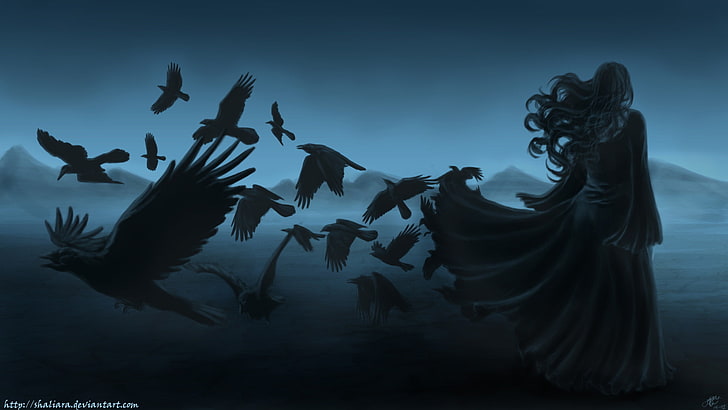 Gothic Raven Wallpapers  Top Free Gothic Raven Backgrounds   WallpaperAccess