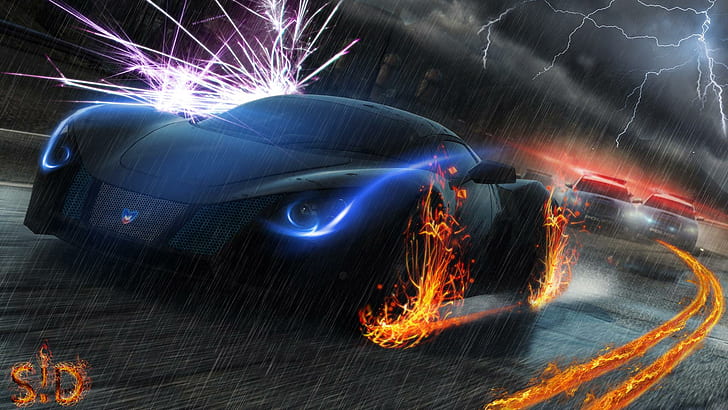 Nfs: Most Wanted - Marussia B2, games, video game, video games, HD wallpaper