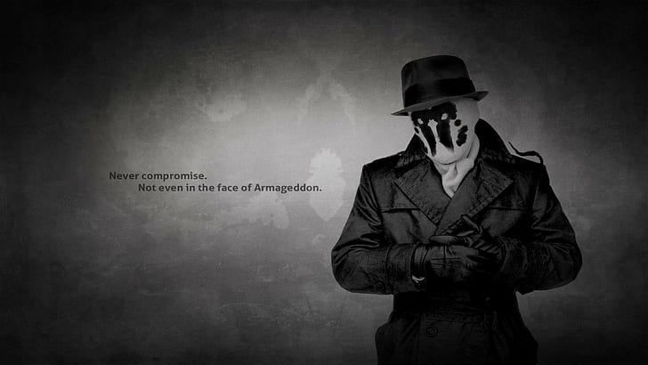 Rorschach, Watchmen, quote, movies, HD wallpaper