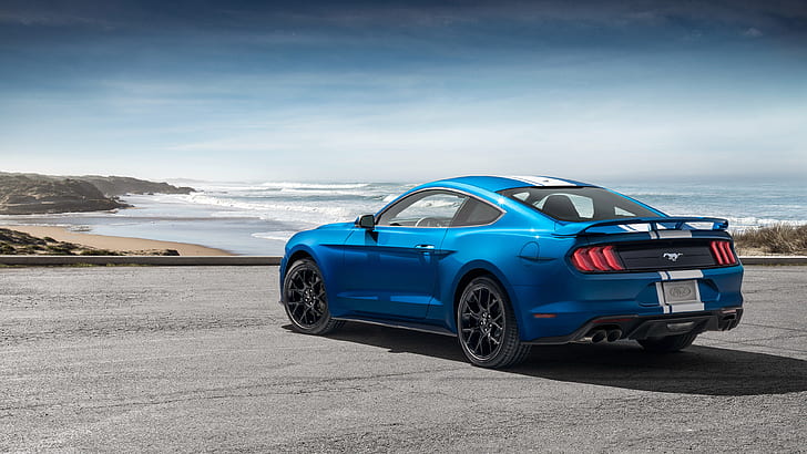 Hd Wallpaper Ford Mustang Performance Pack Ecoboost 2019 Wallpaper Flare
