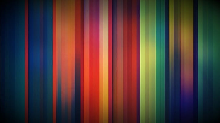 HD wallpaper: Pattern, Colorful, Vertical Stripes, assorted color surface
