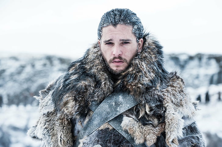 TV Show, Game Of Thrones, Jon Snow, Kit Harington, winter, cold temperature