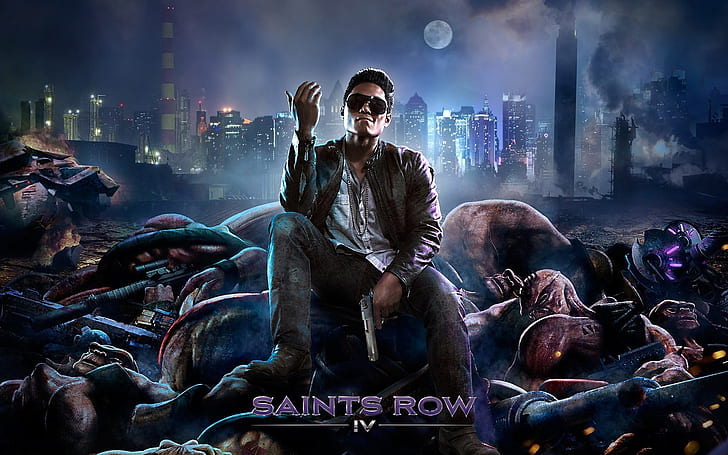 Saints Row 4 Poster, HD wallpaper
