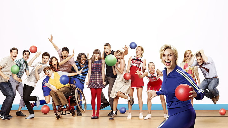 glee, child, group of people, crowd, large group of people, HD wallpaper