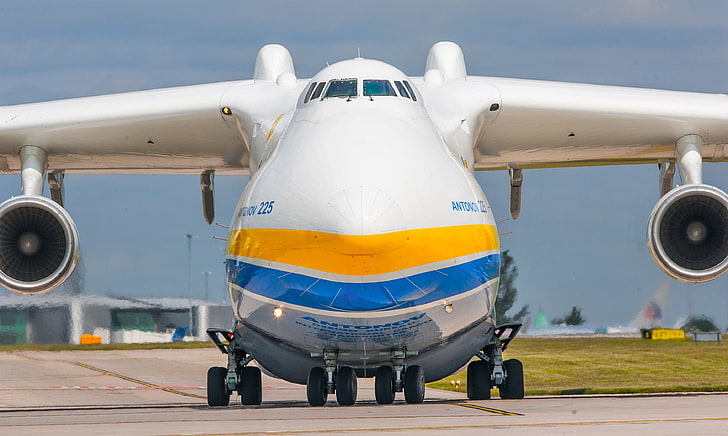 The plane, Wings, Nose, Engines, Dream, Ukraine, Mriya, The an-225, HD wallpaper