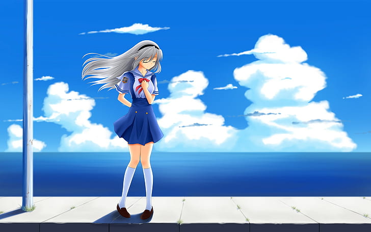 clannad sakagami tomoyo anime anime girls clannad after story, HD wallpaper