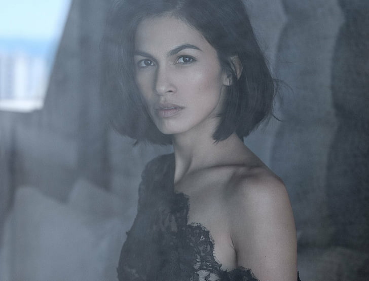 Actresses, Elodie Yung, Brown Eyes, Brunette, Face, French