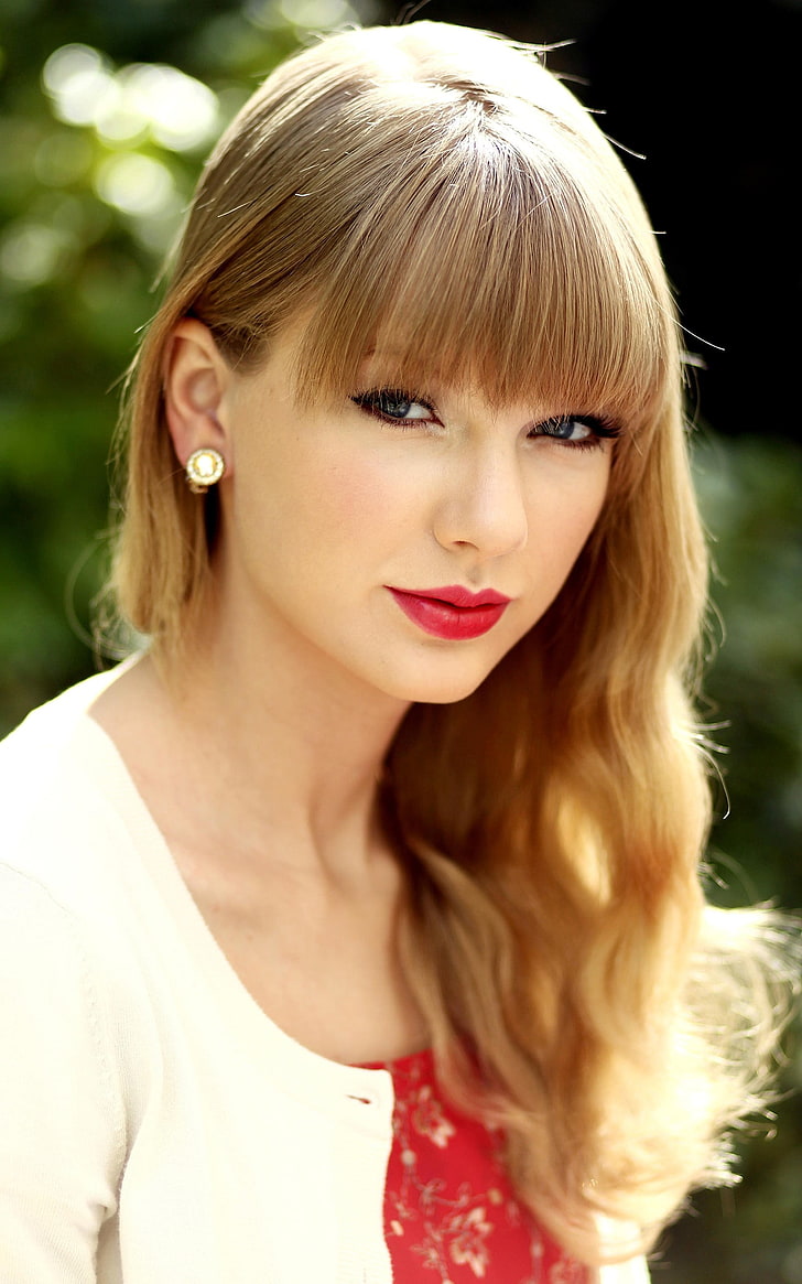 Taylor Swift, singer, celebrity, women, portrait display, beautiful woman, HD wallpaper