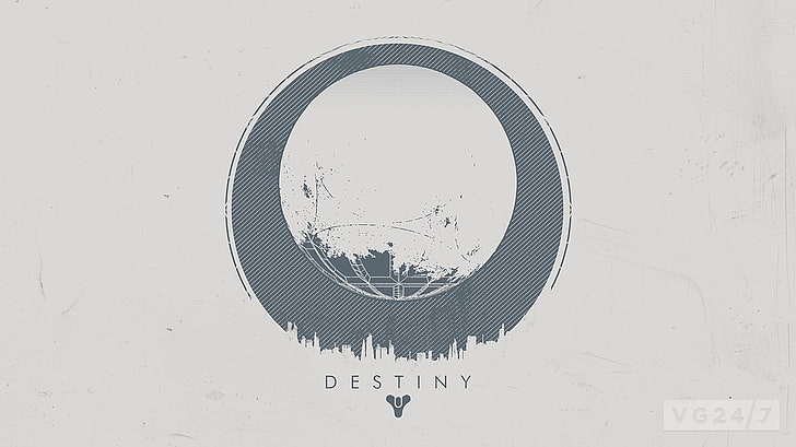 Destiny logo, Destiny (video game), video games, symbol, sign