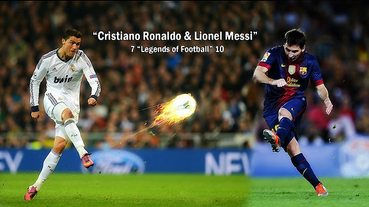 HD wallpaper: Cristano Ronaldo and Lionel Messi, Soccer, Cristiano Ronaldo  | Wallpaper Flare