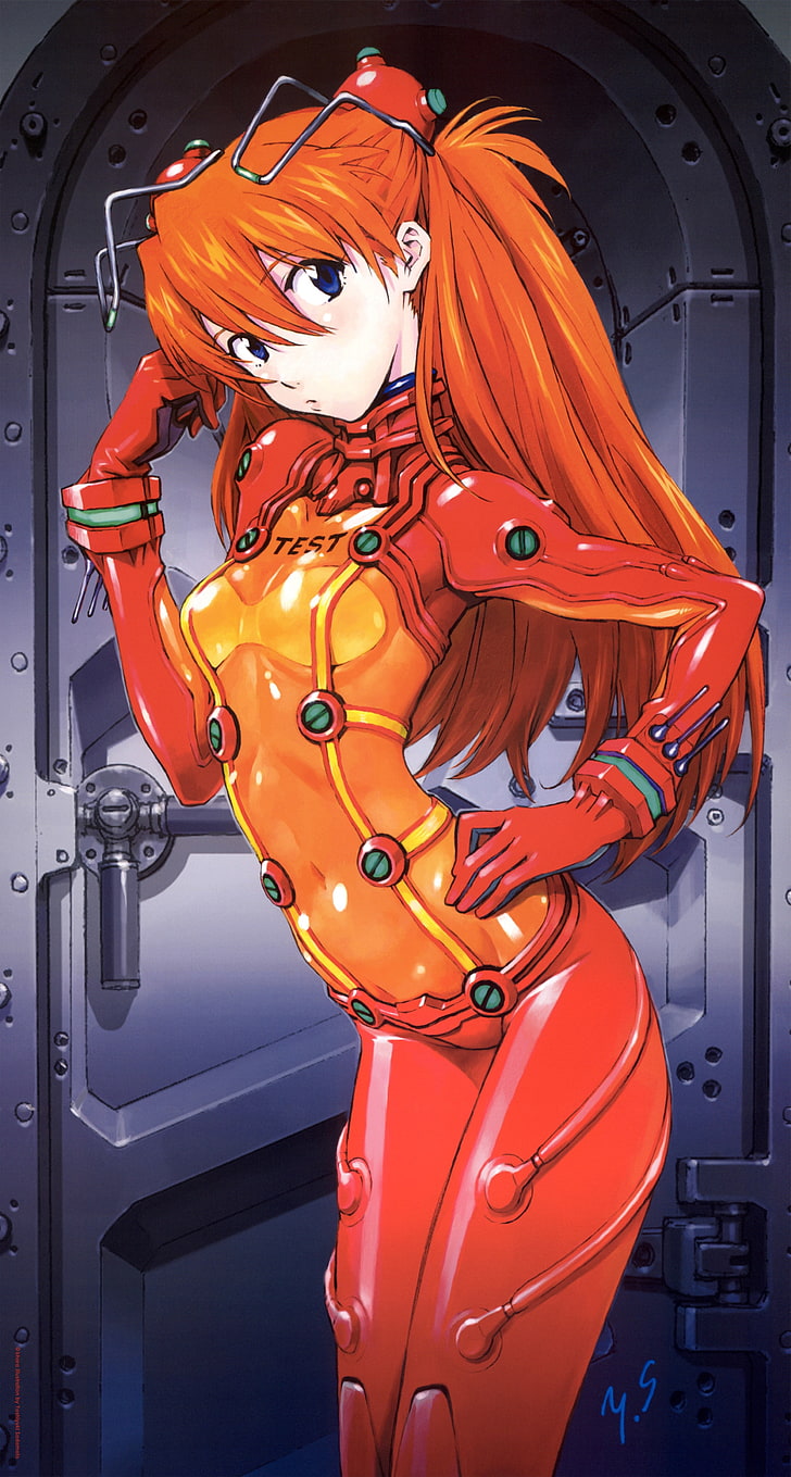 neon genesis evangelion asuka langley soryu 2678x5000  Anime Evangelion HD Art, HD wallpaper