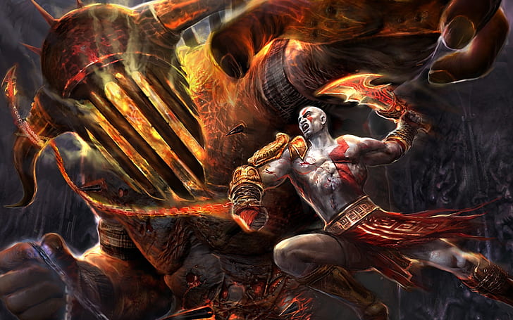 video games hades god of war 3 kratos 1920x1200  Video Games Kratos HD Art, HD wallpaper