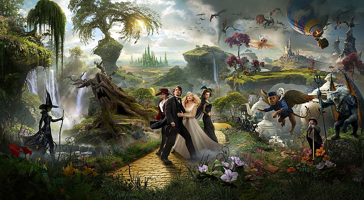 Oz the Great and Powerful (2013), poster, fantasy, movie, HD wallpaper