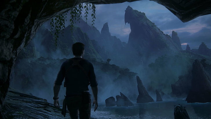 Uncharted, Uncharted 4: A Thief's End, Nathan Drake, water, HD wallpaper