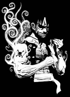 Hd Wallpaper Black And White One Piece Monkey D Luffy 1350x1868 Anime One Piece Hd Art Wallpaper Flare