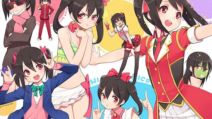 Anime, Love Live!, Nico Yazawa, HD wallpaper