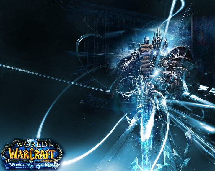 World of Warcraft game cover,  World of Warcraft, World of Warcraft: Wrath of the Lich King, HD wallpaper