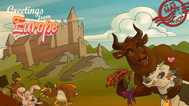 HD wallpaper: Video Game, Zooloretto, Bull, Bunny, Castle, Cattle, Cow,  Duck | Wallpaper Flare