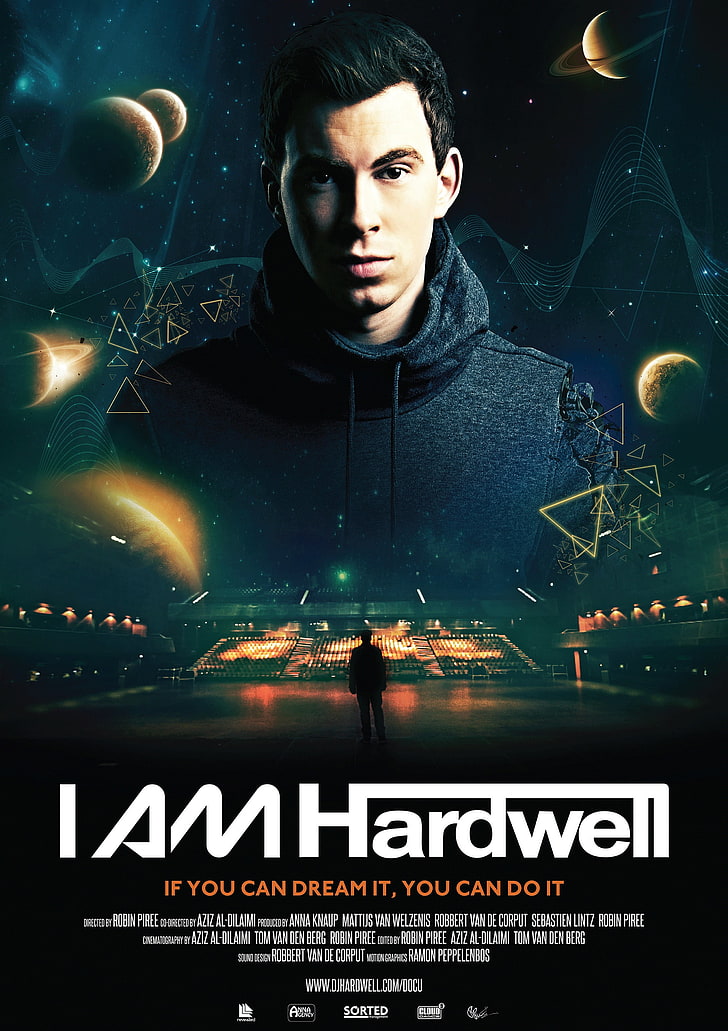 I Am Hardwell movie poster, Robbert van de Corput, DJ, music, HD wallpaper