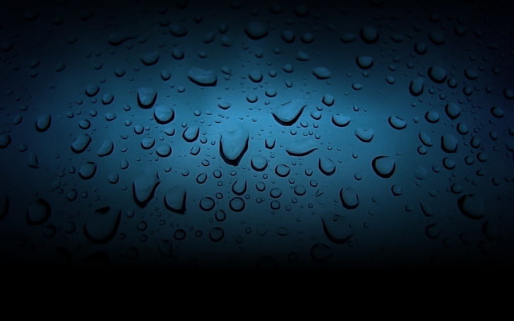rain, water on glass, water drops, wet, window, no people, transparent, HD wallpaper