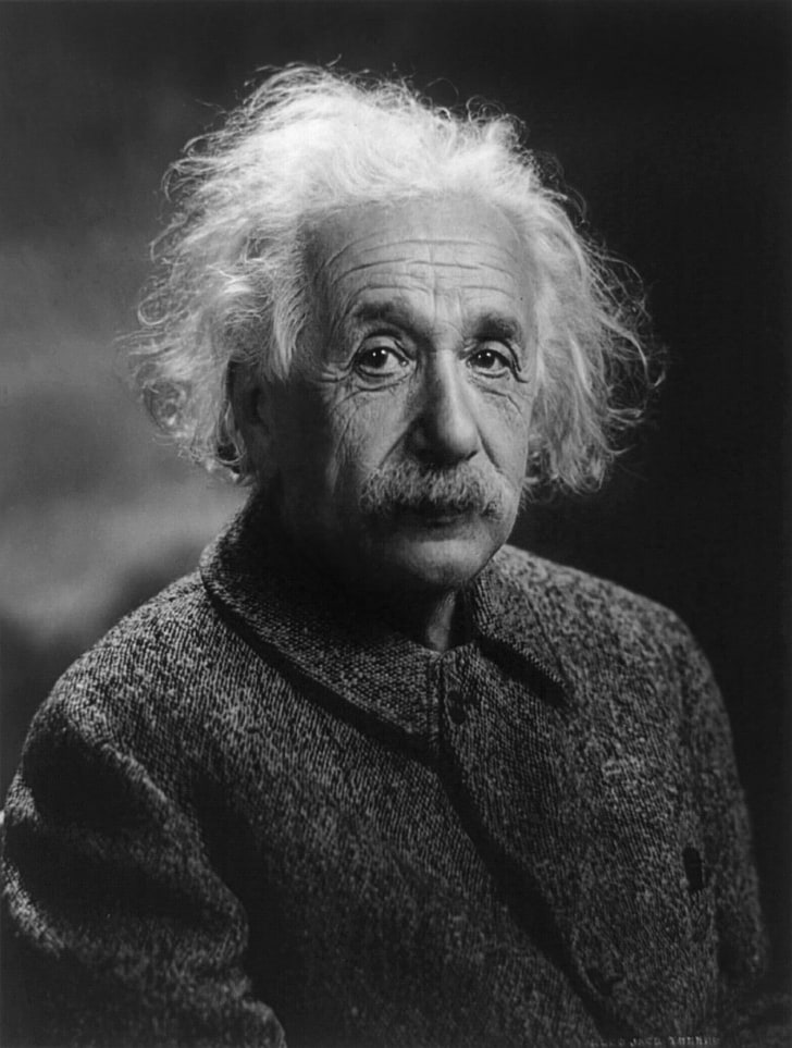 HD wallpaper: Albert Einstein, monochrome, men, old people, portrait  display | Wallpaper Flare