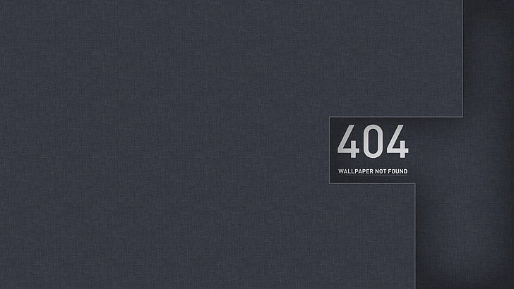 404 text, minimalism, simple background, gray background, 404 not found, HD wallpaper