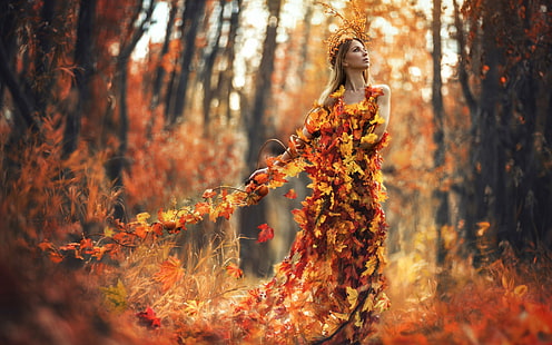 HD wallpaper: canada, kelowna, forest, woman, beautiful, gorgeous ...