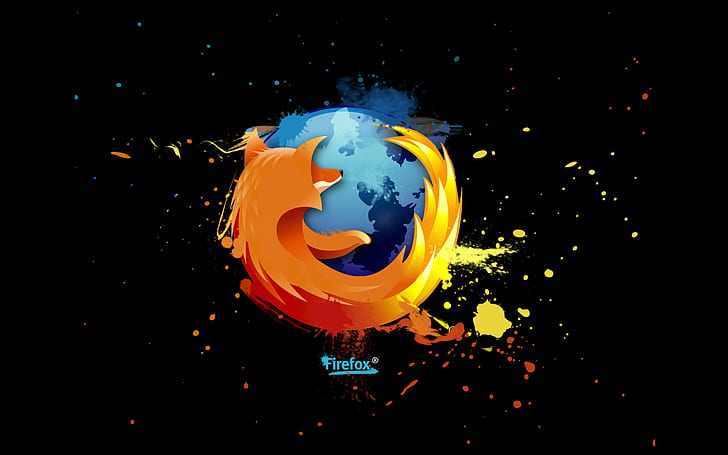 Mozilla Firefox Art, HD wallpaper