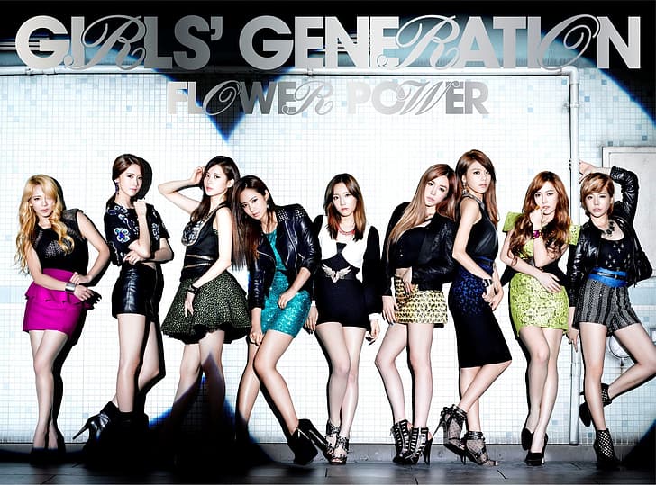 music, girls, Asian girls, SNSD, Girls Generation, South Korea, HD wallpaper