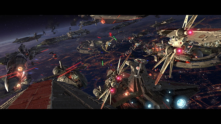 star wars sith revenge battles coruscant 3600x2025  Space Stars HD Art, HD wallpaper