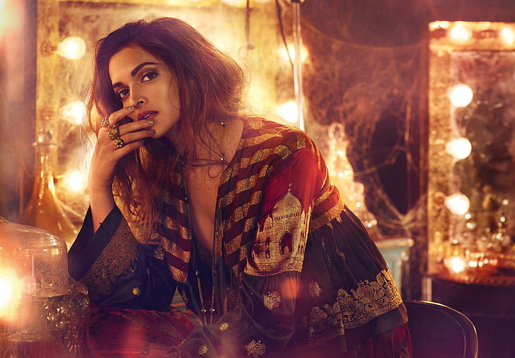 2016, Deepika Padukone, Vogue India, HD wallpaper